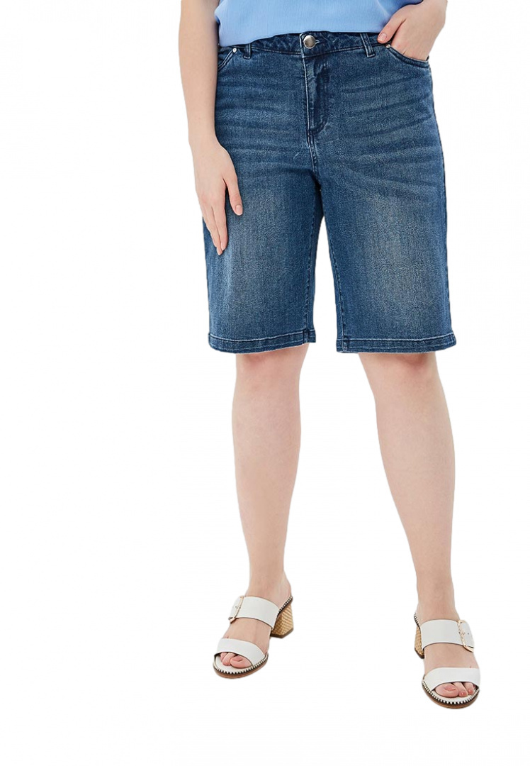 JUNASROSE WYGODNE JEANSOWE SPODENKI 9056 JUNASROSE WYGODNE JEANSOWE SPODENKI 9056