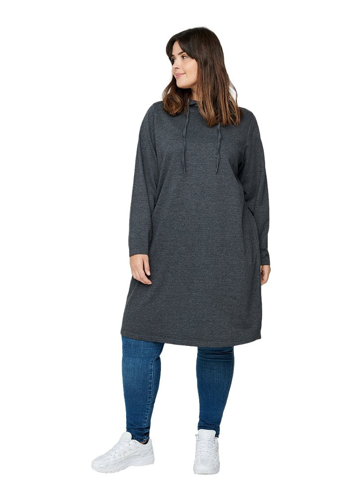 ZIZZI MODNA SZARA SUKIENKA BLUZA 044D ZIZZI MODNA SZARA SUKIENKA BLUZA 044D