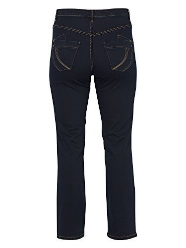 ZIZZI JEANSY PROSTA NOGAWKA GRANAT N82 400A