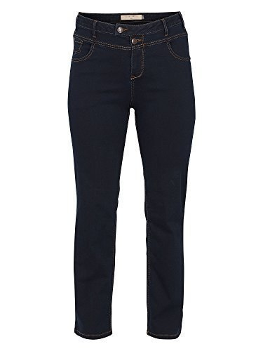 ZIZZI JEANSY PROSTA NOGAWKA GRANAT N82 400A