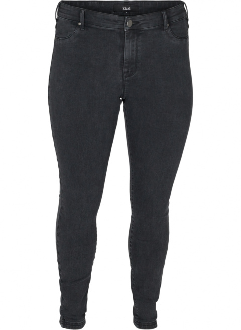 ZIZZI SZARE JEANSY SPODNIE STRETCH 064G