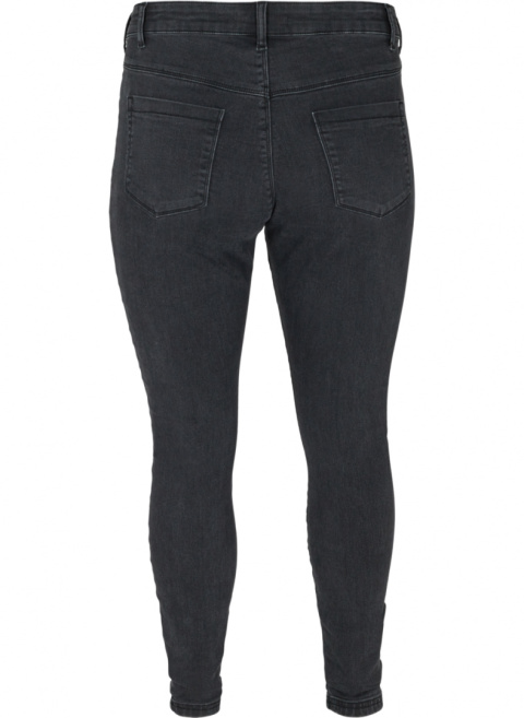 ZIZZI SZARE JEANSY SPODNIE STRETCH 064G