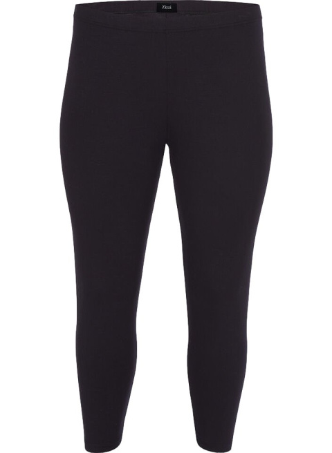 ZIZZI WISKOZOWE CZARNE LEGGINSY 3/4 011V ZIZZI WISKOZOWE CZARNE LEGGINSY 3/4 011V