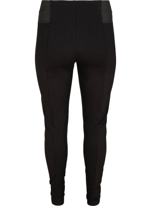 ZIZZI CUDOWNE CZARNE LEGGINSY 396G