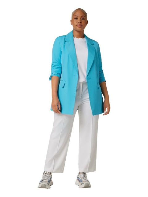 CARMAKOMA PIĘKNA BŁĘKITNA MARYNARKA O984