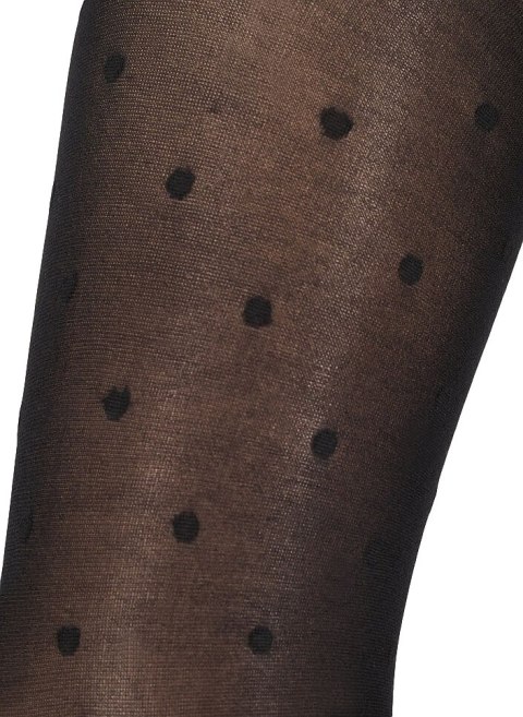 ZIZZI CZARNE RAJSTOPY W KROPKI 40DEN 009A ZIZZI CZARNE RAJSTOPY W KROPKI 40DEN 009A