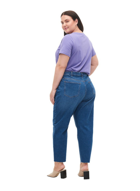 ZIZZI UROCZE NIEBIESKIE JEANSY TYPU MOM 378B