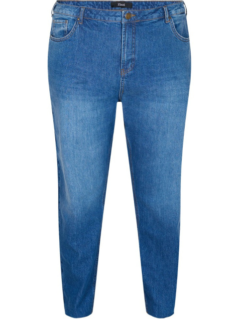 ZIZZI UROCZE NIEBIESKIE JEANSY TYPU MOM 378B