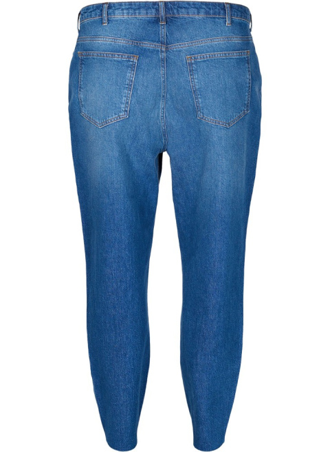 ZIZZI UROCZE NIEBIESKIE JEANSY TYPU MOM 378B