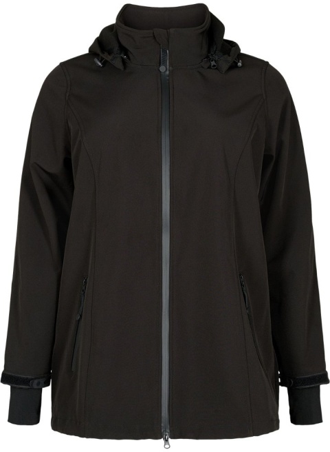 ZIZZI CZARNA KURTKA SOFTSHELL 383JN