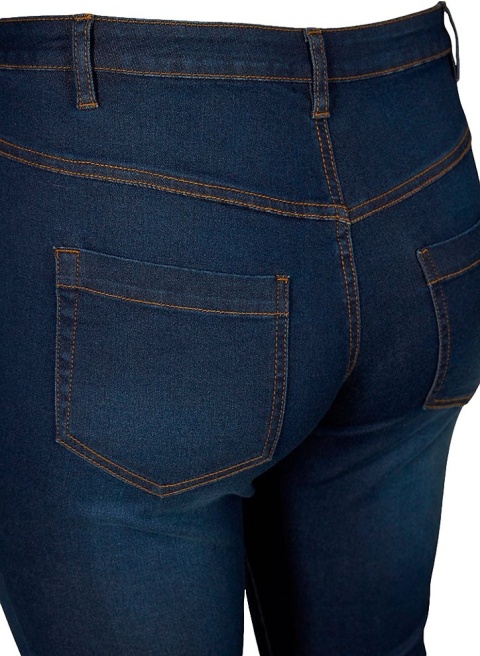 ZIZZI JEANSOWE RYBACZKI SPODENKI GRANATOWE 305H