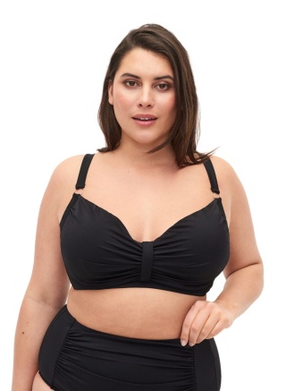 ZIZZI CZARNY BIUSTONOSZ KĄPIELOWY BIKINI 900C