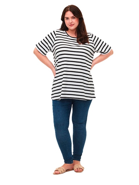 ZIZZI KAPITALNY T-SHIRT BLUZKA PASKI 893A ZIZZI KAPITALNY T-SHIRT BLUZKA PASKI 893A