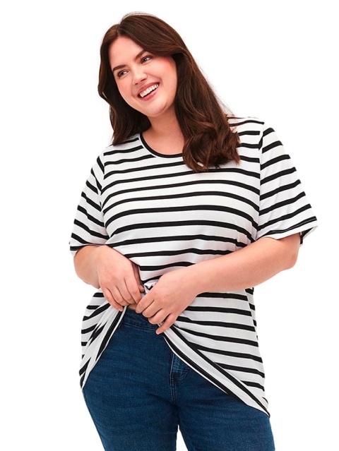 ZIZZI KAPITALNY T-SHIRT BLUZKA PASKI 893A ZIZZI KAPITALNY T-SHIRT BLUZKA PASKI 893A