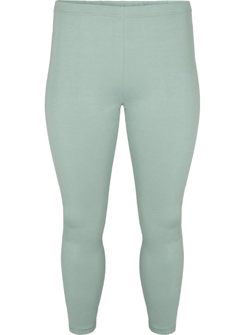 ZIZZI KLASYCZNE JASNE ZIELONE LEGGINSY 011T